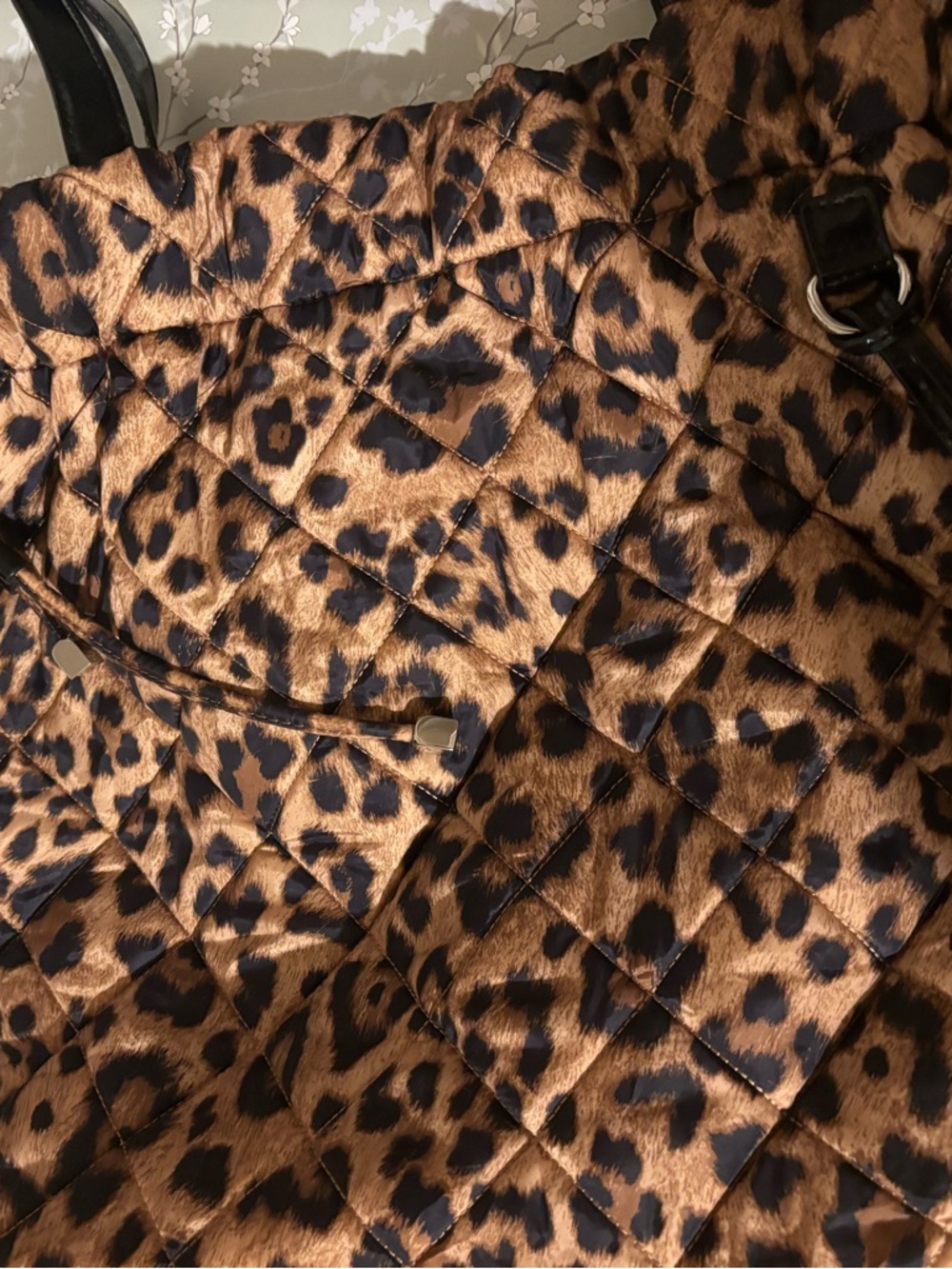 Michael Kors leopard quilt bag - Picture 2 of 5